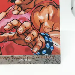 79 Hugo Street Fighter Ⅲ 2nd impact Card Dass Masters ALL CAPCOM WORLD 98 - Image 5