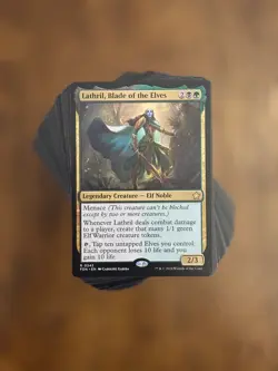 MTG Commander Deck - Lathril, Blade of the Elves - 100 Cards EDH Elves - Image 1