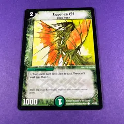 Duel Masters Trading Card Game Essence Elf 46/55 Creature Trading Card TCG - Image 3