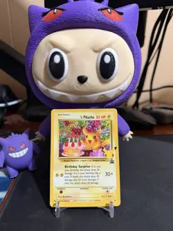 Pokemon TCG Birthday Pikachu Trading Card #24 Celebrations Classic Collection - Image 1