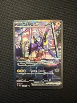 Miraidon ex 244/198 Secret Rare Double Rare Holo Pokemon Card NM - Image 1