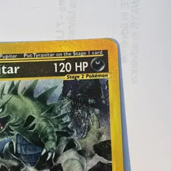 Pokemon-Tyranitar-RARE HOLO-66/165,Reverse Holo Card, Expedition Set - Image 3