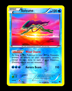 2016 Pokemon SUICUNE Breakpoint Set REVERSE HOLO Rare XY Series Card 30/122 NM - Image 1