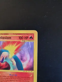 Lotto Carte Pokemon Typhlosion Expedition 65/165 Non Holo Rare Card Vintage Exc - Image 4