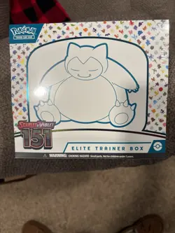 Pokemon 151 ETB Scarlet & Violet Elite Trainer Box TCG Cards, Sealed 820650853159 - Image 1
