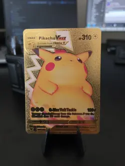 Pikachu Vmax Gigantamax Orange Foil Display Card 044/185 M/NM - Image 5