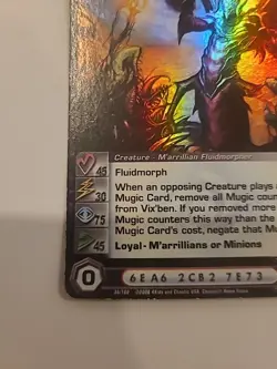 Vix'ben Super Rare Chaotic Card - Turn of the Tide - 1st Edition - Image 5