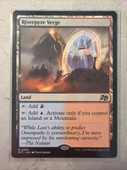1x Riverpyre Verge - Aetherdrift - NM - MTG R 0260 DFT - Image 1