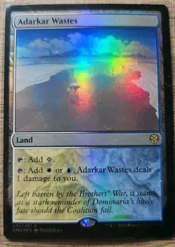 Adarkar Wastes - FOIL - Dominaria United - NM - Image 1
