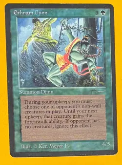 MTG ERHNAM DJINN Arabian Nights (OldManMTG 008-588) - Image 1