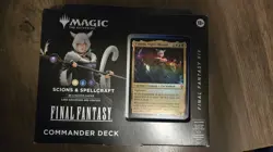 Magic The Gathering MTG Final Fantasy Commander Deck Scions & Spellcraft Sealed - Image 1