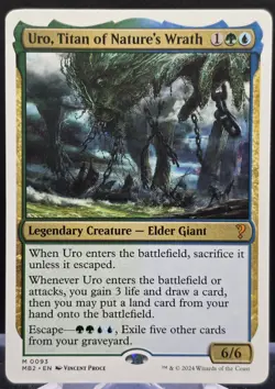 Uro, Titan of Nature's Wrath #93 Mystery Booster 2 Regular Mythic - Image 1