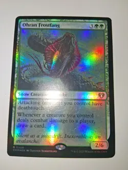 Ohran Frostfang FOIL - Commander Masters MTG 0309 NM - Image 1