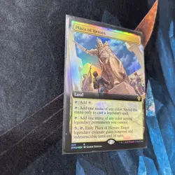 Mtg FOIL Plaza of Heroes (Extended Art) - Dominaria United + Bonus Foils - Image 4