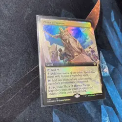 Mtg FOIL Plaza of Heroes (Extended Art) - Dominaria United + Bonus Foils - Image 5
