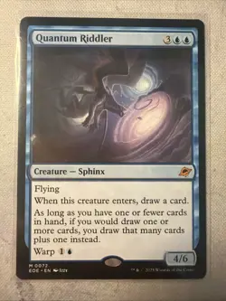 Quantum Riddler Edge of Eternities #72 M EOE non Holo NM - Image 1