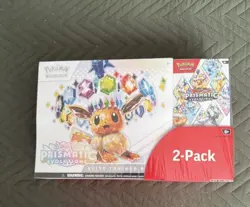 Pokemon TCG Prismatic Evolutions ETB Elite Trainer Box and Booster Bundle Costco - Image 1