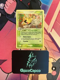 Carte Pokemon Ninjask 13/107 Holo Reverse Stamp Ex Deoxys Gold Or Francais Vf Fr - Image 1