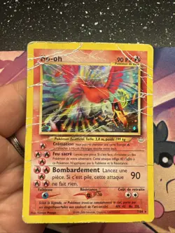 Carte Pokemon Ho-oh Holo Wizards Neo Revelation 7/64 Francais Vf Fr - Image 2