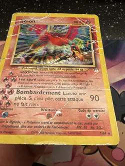 Carte Pokemon Ho-oh Holo Wizards Neo Revelation 7/64 Francais Vf Fr - Image 5