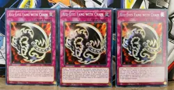 Yu-Gi-Oh! Red-Eyes Fang with Chain Playset Limited Edition/ Secret LDS1 VLP-NM - Image 1