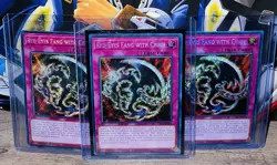 Yu-Gi-Oh! Red-Eyes Fang with Chain Playset Limited Edition/ Secret LDS1 VLP-NM - Image 3