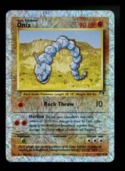 Onix 84/110 Legendary Collection 2002 Reverse Holo Pokemon Card TCG - Image 1