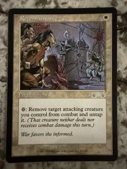 Reconnaissance Exodus Mystery MTG Magic Card Regular NM Condition Never Played - Image 1