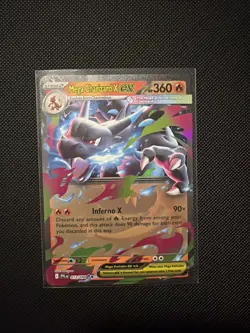 Pokemon TCG: Mega Charizard X ex 013/94 Phantasmal Flames Near Mint Card - Image 1
