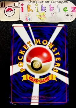 Japanese Poliwag No. 060 MP Glossy Adorable Art Vending Series Pokemon Card! - Image 2