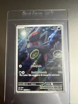 Pokemon TCG Zorua Card 075/064 SV Shrouded Fable Illustration Rare NM Condition - Image 1