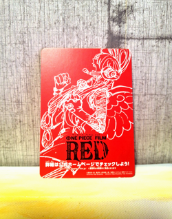 Japanese One Piece Film Red Don!! Movie Anime Card Uta Jump Oda Promo - Image 1