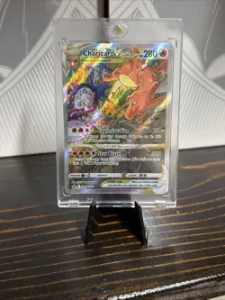 Pokemon TCG Charizard VSTAR SWSH262 Holo Black Star Promo Card NM-NM+ Condition - Image 1