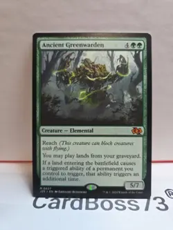 Ancient Greenwarden Magic: Foundations Jumpstart M 0627 + FREE Card #R0693 - Image 1