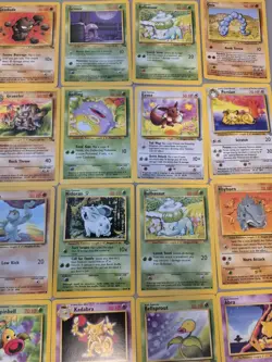 Pokemon TCG Zubat Fossil 57/62 Regular Unlimited Common 25 Card Lot Abra - Image 3