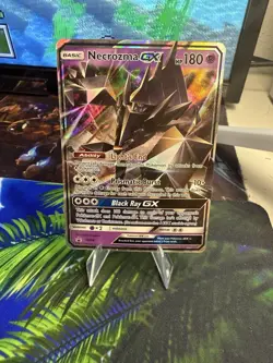 Necrozma GX SM58 Sun & Moon Black Star Promo Holo Pokemon Card - Image 1