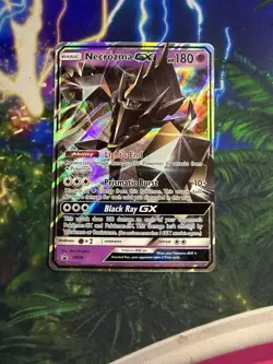 Necrozma GX SM58 Sun & Moon Black Star Promo Holo Pokemon Card - Image 3