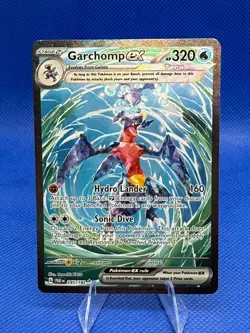 Garchomp EX 245/182 Special Illustration Rare NM Paradox Rift Pokemon Card TCG - Image 1