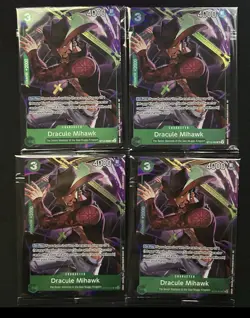 Dracule Mihawk (Illustration Box Vol.4) ST12-003 One Piece Promotion Cards Foil - Image 1