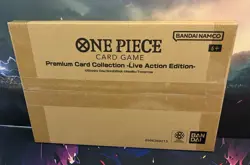 One Piece Card Game Premium Card Collection Live Action Edition English SEALED - Image 2