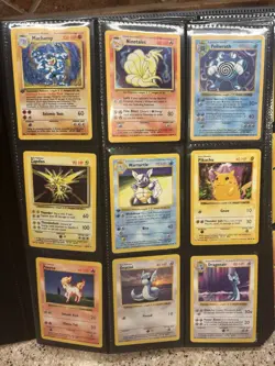 Binder of Various Pokemon Cards - Image 1