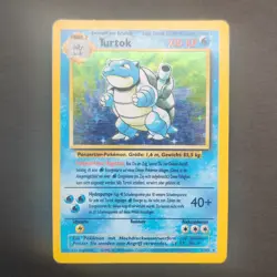 Pokemon TCG Karte - Turtok Blastoise 2/102 Base Set Holo Rare Deutsch - Image 2