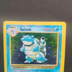 Pokemon TCG Karte - Turtok Blastoise 2/102 Base Set Holo Rare Deutsch - Image 4