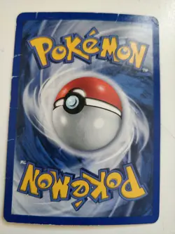 Entei #34 - WOTC Black Star Promo - Pokemon Card Damaged - Image 2