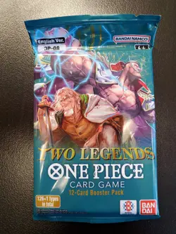 One Piece TWO LEGENDS English Booster OP-08 Sealed 12-Card Pack - Image 1