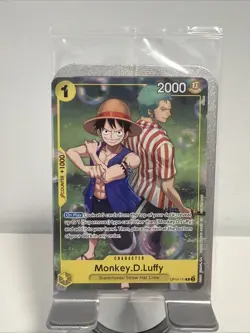 One Piece CCG Monkey.D.Luffy OP10-111 Rare Promo Card Factory Sealed Mint NEW - Image 1
