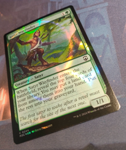Satyr Wayfinder - Ripple Foil - Modern Horizons 3 Commander - NM (see pics) MTG - Image 3