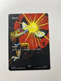 Shock Mythic (Borderless) M 0027 Magic Marvel's Spider Man Non foil - Image 1