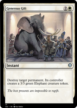 Generous Gift [Starter Commander Decks] Magic MTG - Image 1