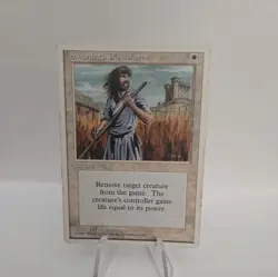 Swords to Plowshares U Fourth Edition 4ED 302 MTG MP - Image 1